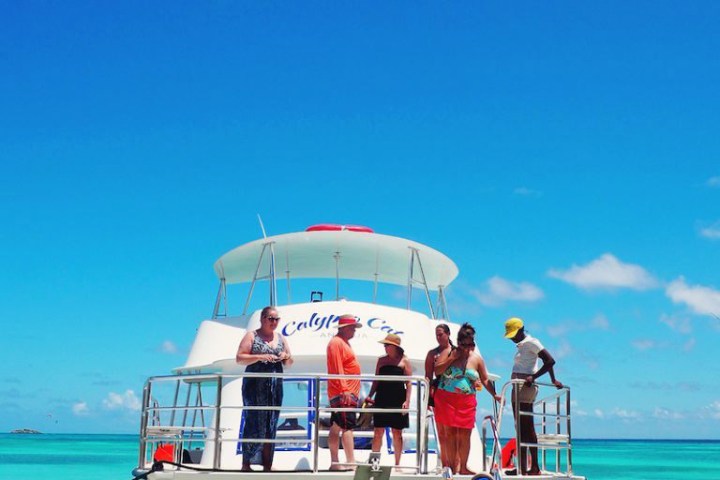 part on catamaran beach